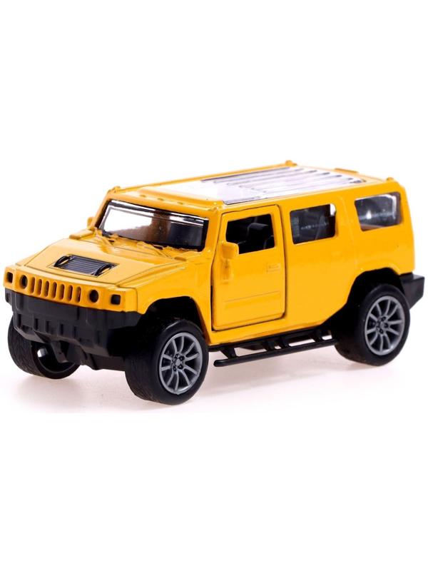 Машина металлическая «Джип», 1:48, инерция, открываются двери, МИКС