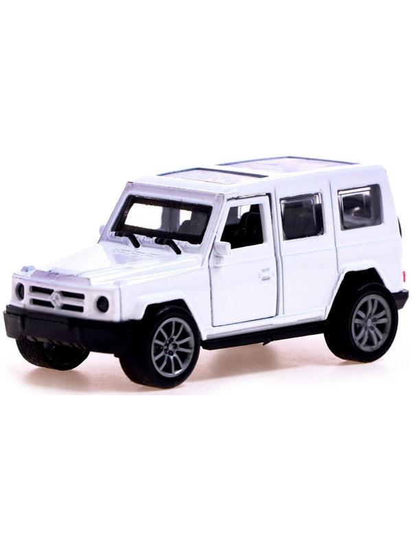 Машина металлическая «Джип», 1:48, инерция, открываются двери, МИКС