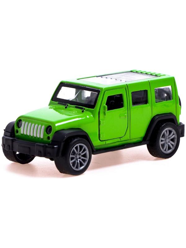 Машина металлическая «Джип», 1:48, инерция, открываются двери, МИКС