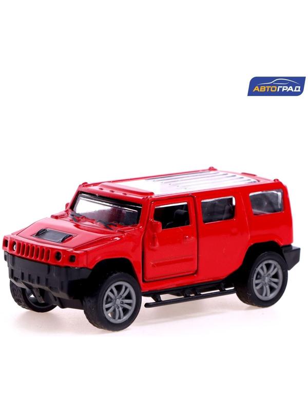 Машина металлическая «Джип», 1:48, инерция, открываются двери, МИКС