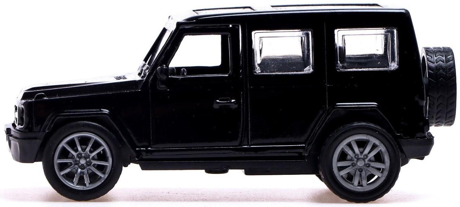 Машина металлическая «Крузер», 1:48, инерция, открываются двери, цвет чёрный
