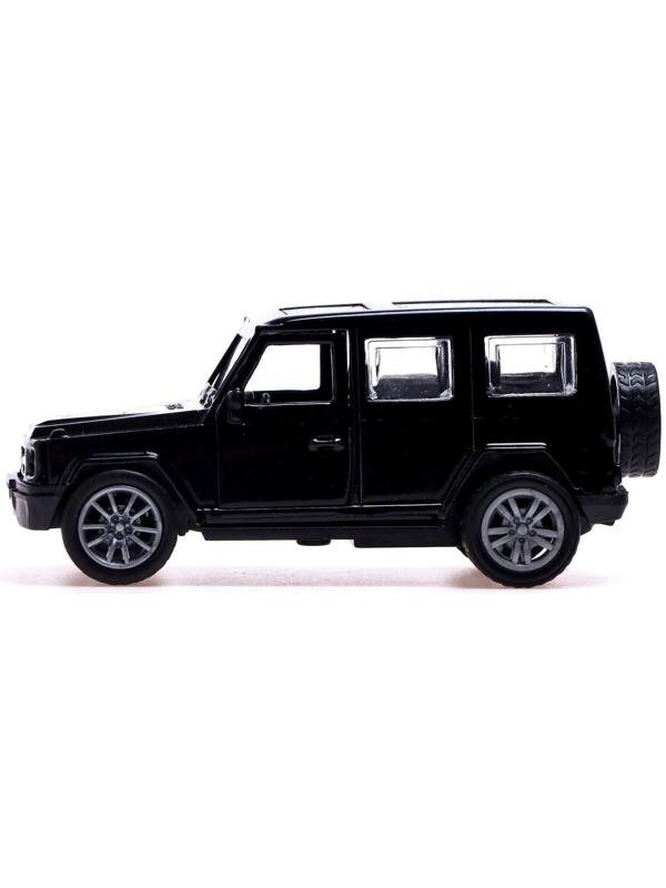 Машина металлическая «Крузер», 1:48, инерция, открываются двери, цвет чёрный
