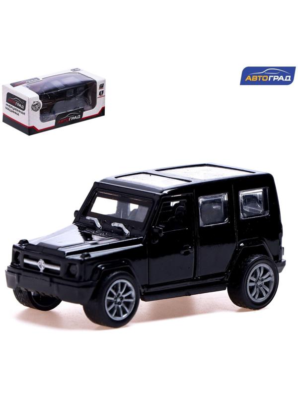 Машина металлическая «Крузер», 1:48, инерция, открываются двери, цвет чёрный