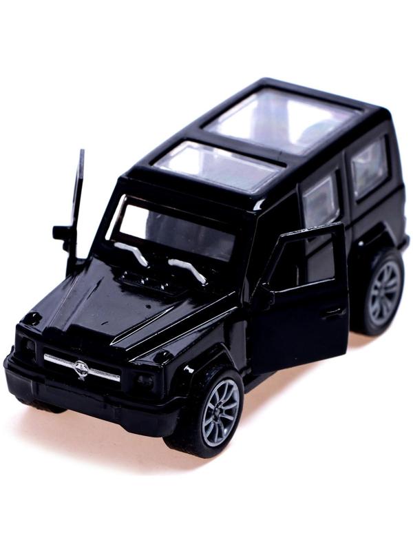 Машина металлическая «Крузер», 1:48, инерция, открываются двери, цвет чёрный