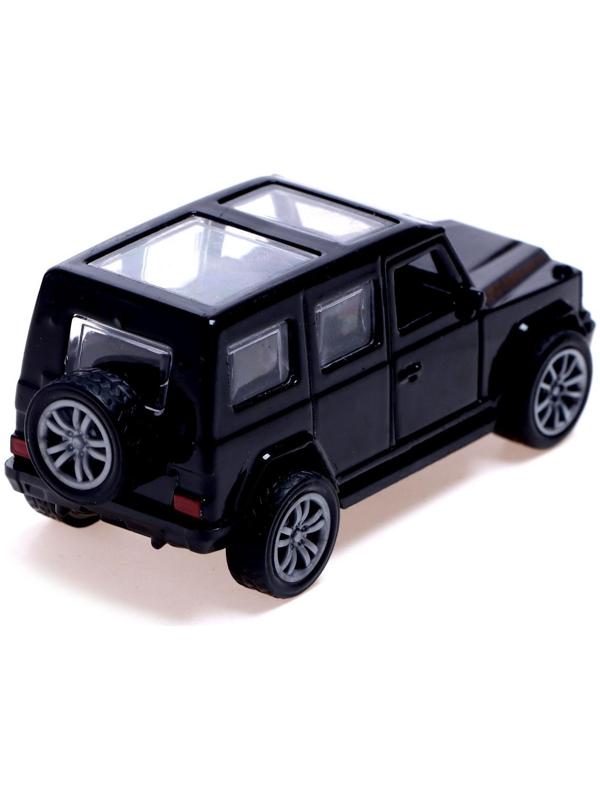Машина металлическая «Крузер», 1:48, инерция, открываются двери, цвет чёрный