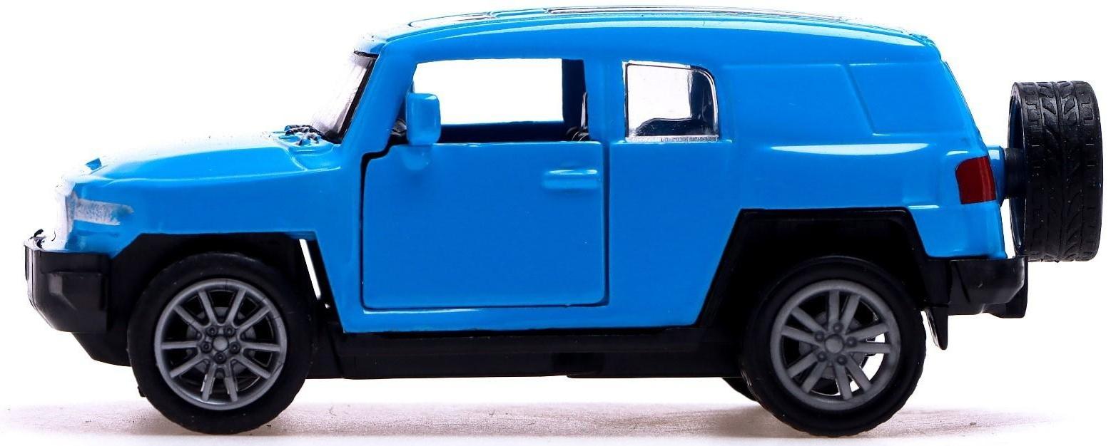 Машина металлическая «Крузер», 1:48, инерция, открываются двери, цвет синий