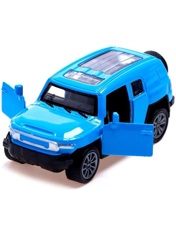 Машина металлическая «Крузер», 1:48, инерция, открываются двери, цвет синий
