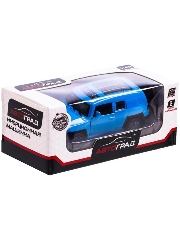 Машина металлическая «Крузер», 1:48, инерция, открываются двери, цвет синий