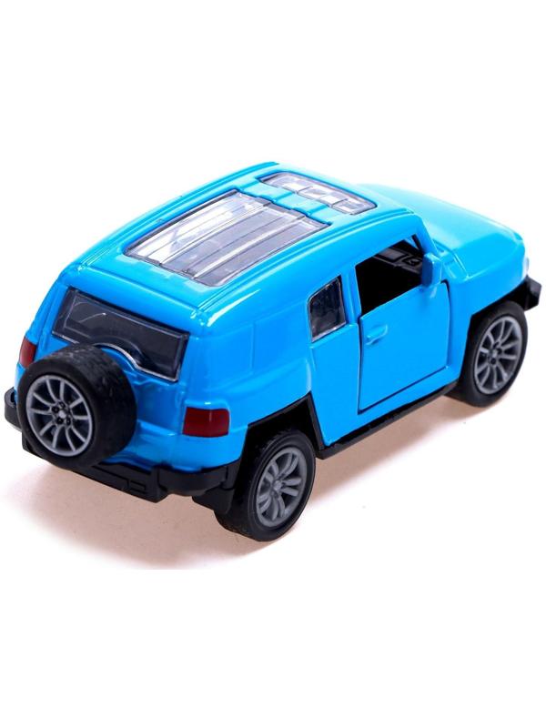 Машина металлическая «Крузер», 1:48, инерция, открываются двери, цвет синий