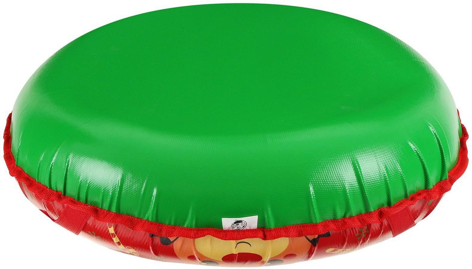 Тюбинг-ватрушка «Оленёнок», диаметр чехла 65 см, тент/тент