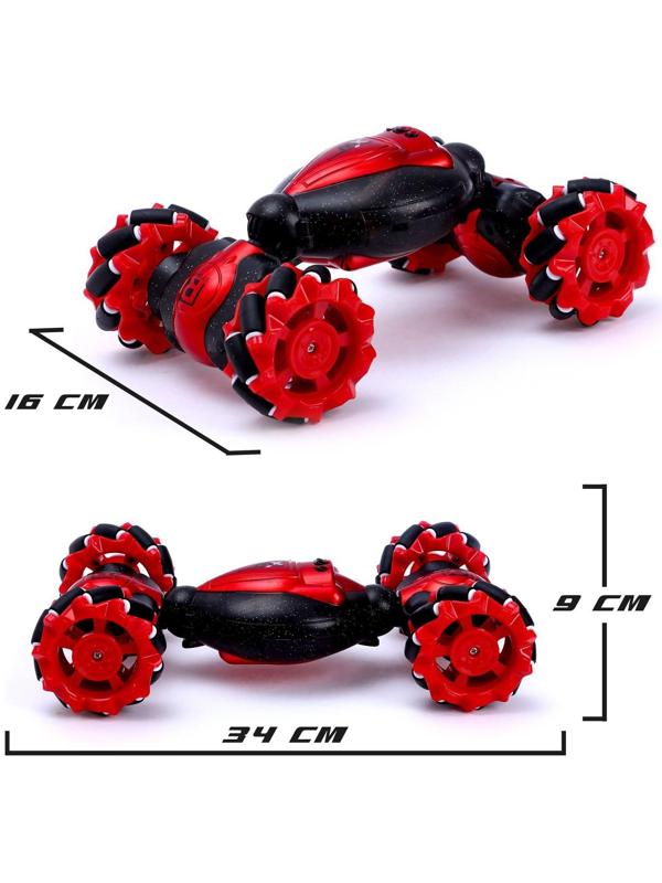 Перевёртыш Hyper, полный привод, работает от аккумулятора, цвет красный