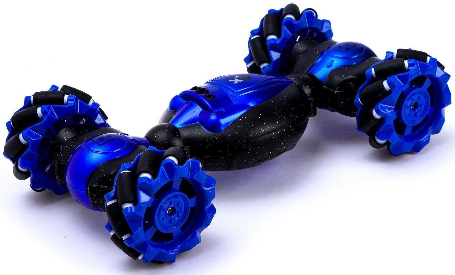 Перевёртыш Hyper, полный привод, работает от аккумулятора, цвет синий