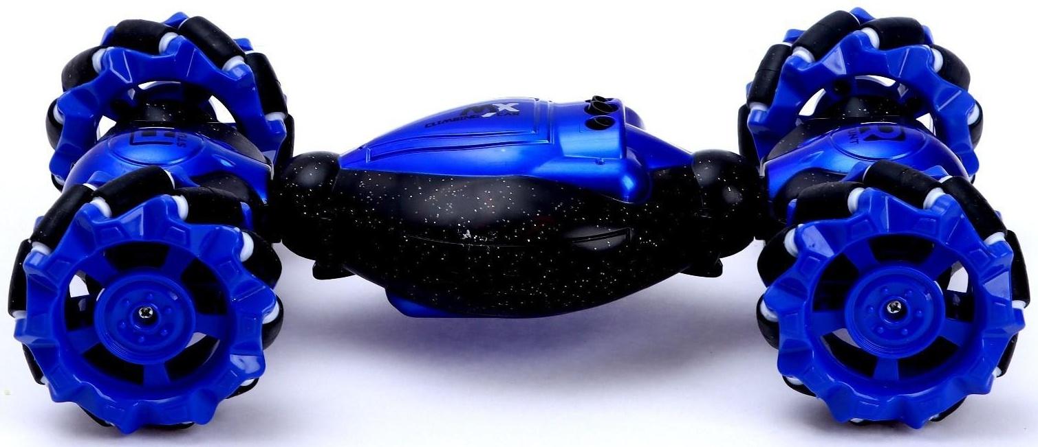 Перевёртыш Hyper, полный привод, работает от аккумулятора, цвет синий