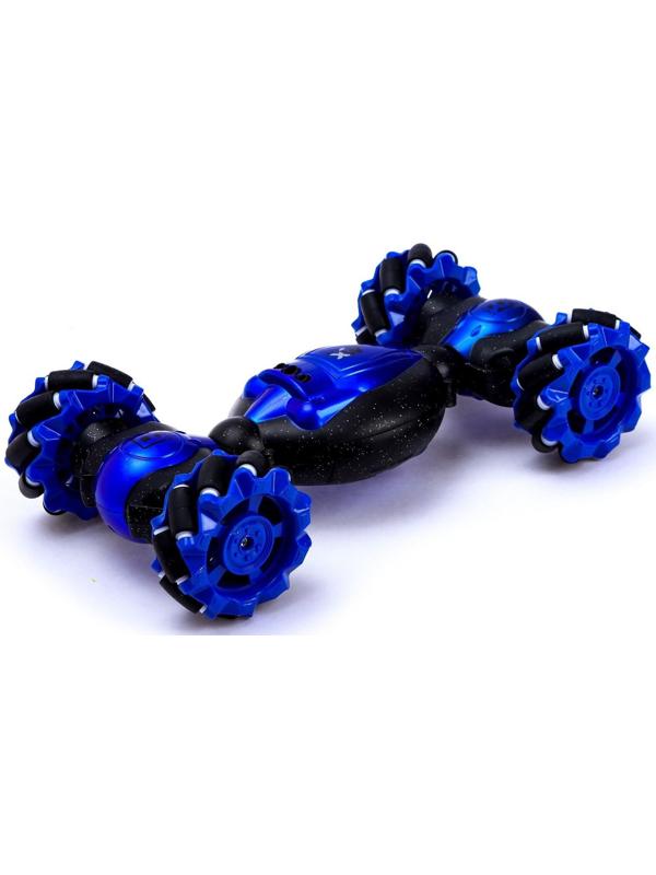 Перевёртыш Hyper, полный привод, работает от аккумулятора, цвет синий