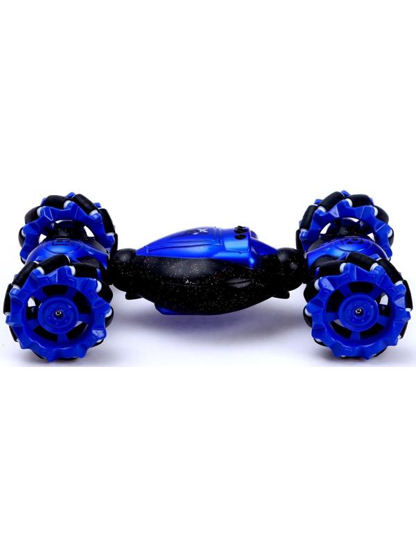 Перевёртыш Hyper, полный привод, работает от аккумулятора, цвет синий