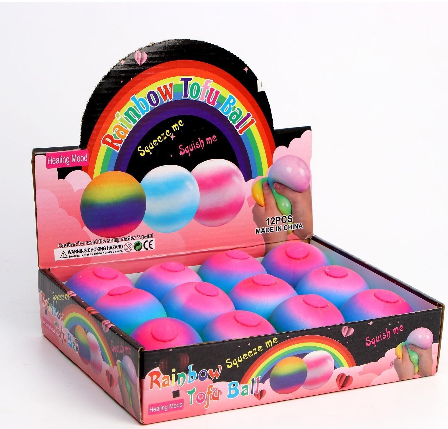 Мялка «Шар» с пастой, цвета микс, 1 шт., 7128320