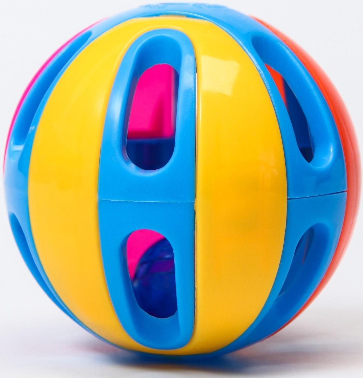 Погремушка «Шар», цвет МИКС