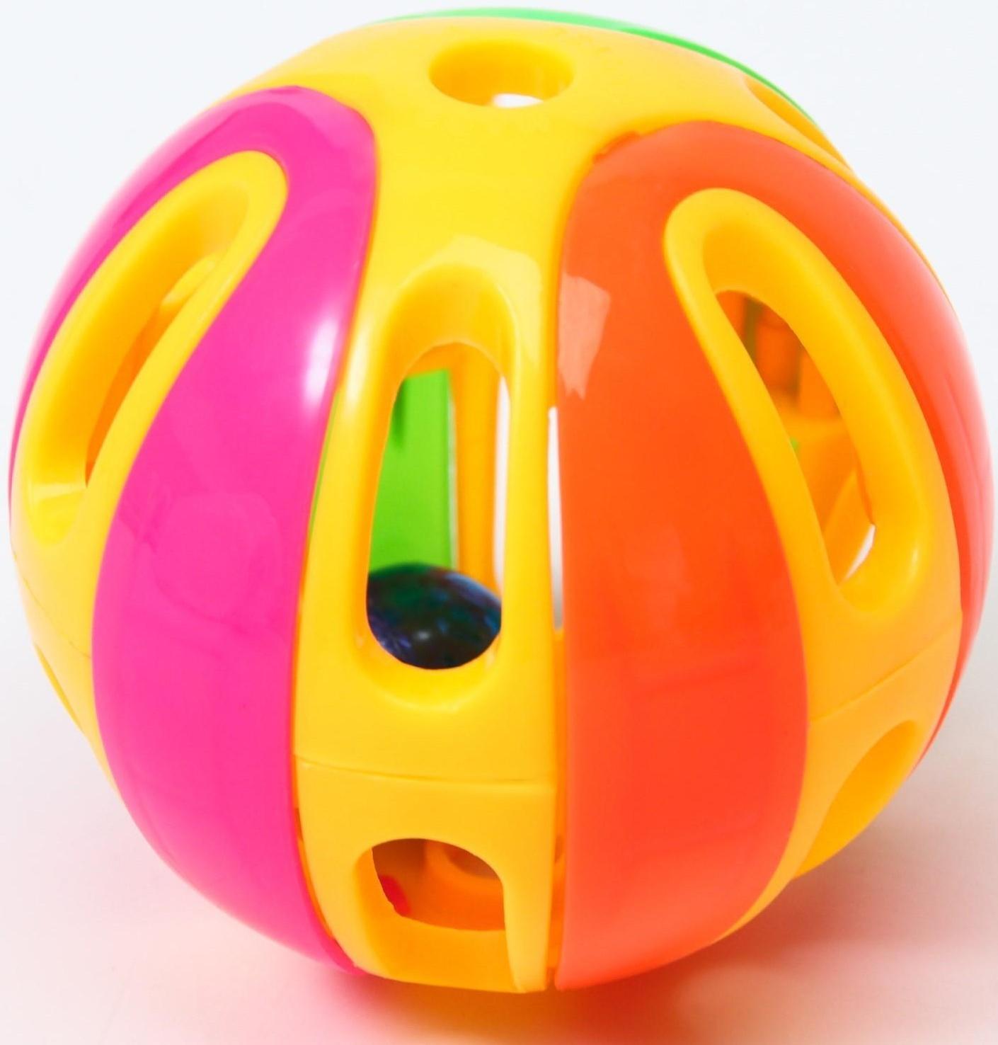 Погремушка «Шар», цвет МИКС