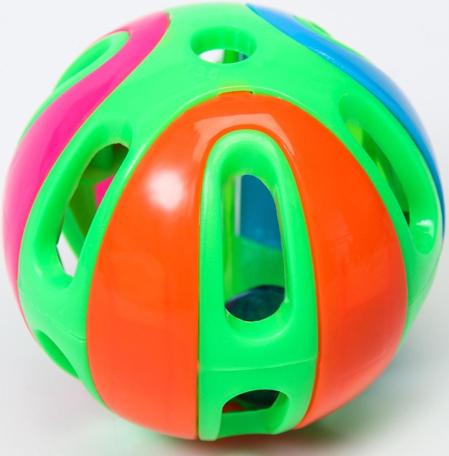 Погремушка «Шар», цвет МИКС