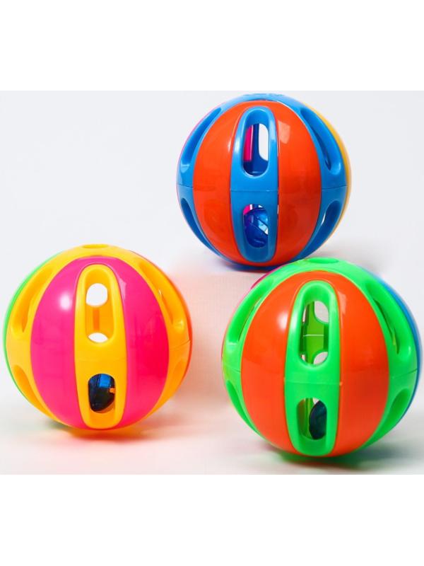 Погремушка «Шар», цвет МИКС