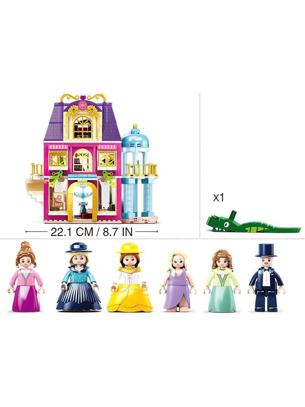 Конструктор Розовая Мечта «Дворец», 526 деталей