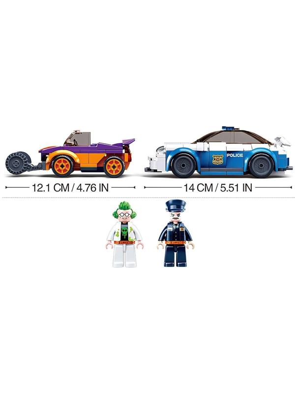 Конструктор Полиция «Погоня», 264 детали