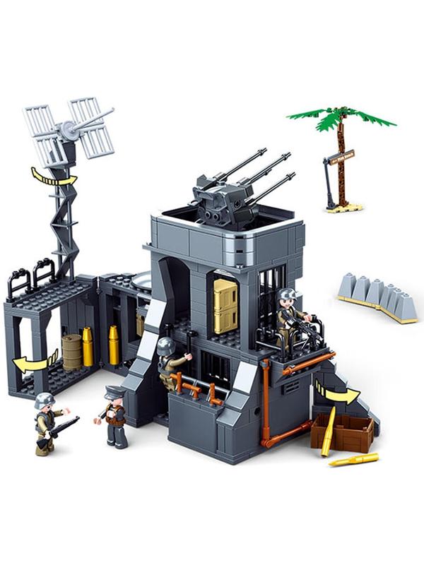 Конструктор Армия «Прибрежная база», 765 деталей