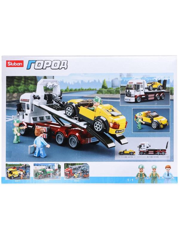 Конструктор Город «Автовоз», 338 деталей