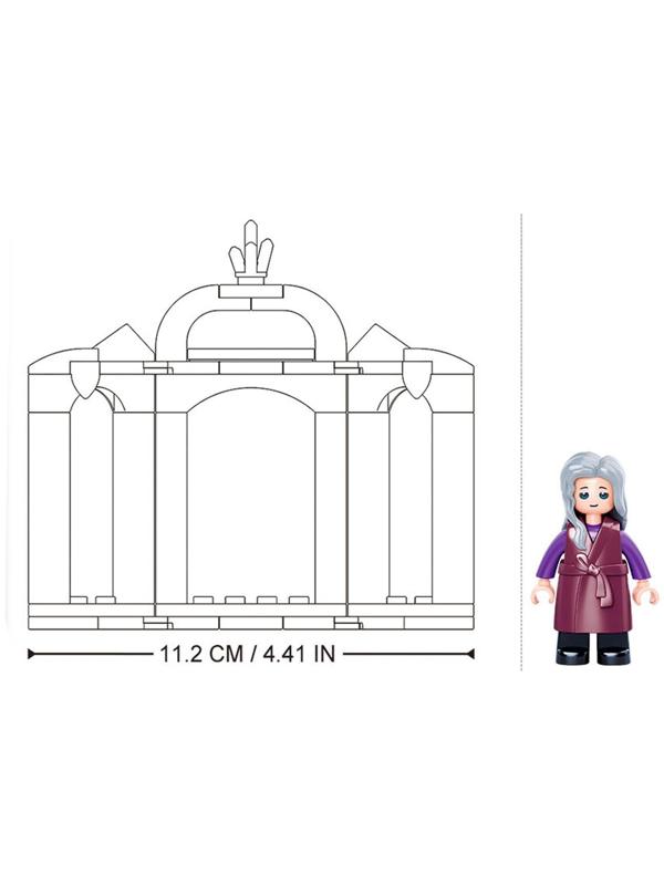 Конструктор Розовая Мечта «Зимние сказки», 107 деталей