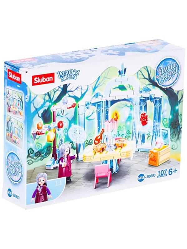 Конструктор Розовая Мечта «Зимние сказки», 107 деталей