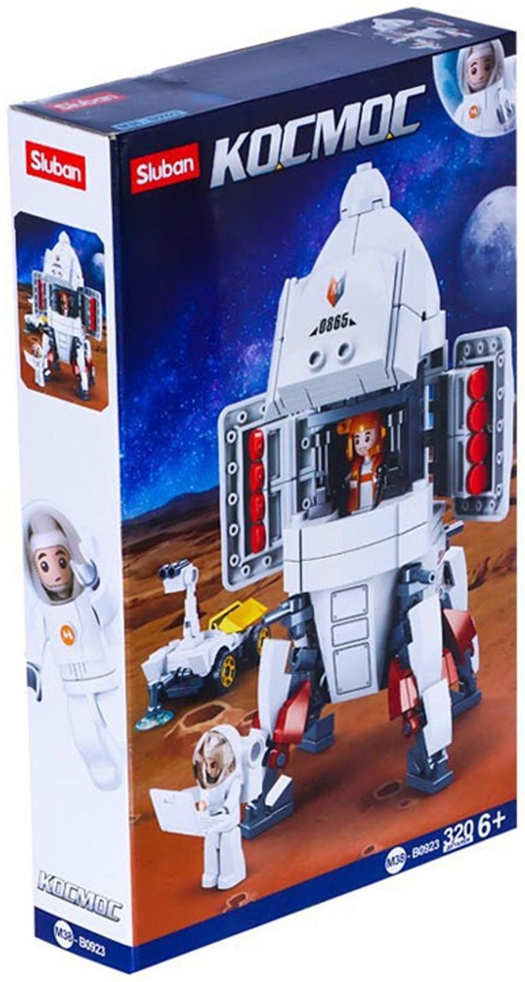 Конструктор Космос «Исследовательская ракета», 320 деталей