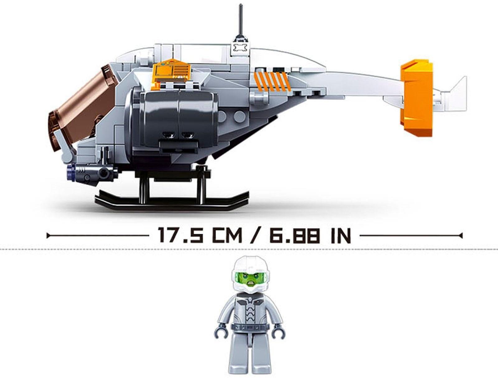 Конструктор Космические войны «Космолет», 211 деталей