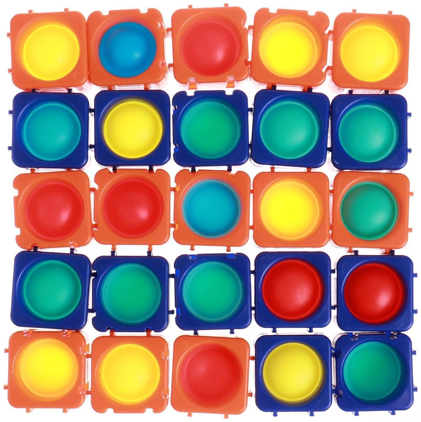 Головоломка «Кубики», 25 штук, цвета МИКС