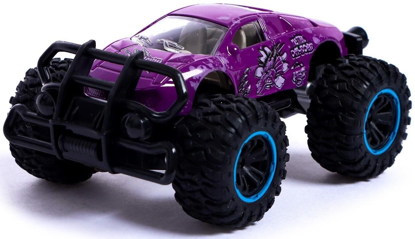 Джип металлический Monster Trucks, МИКС