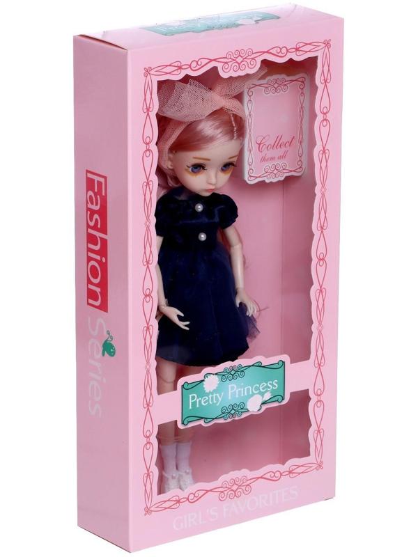 Кукла модная шарнирная «София» в платье, МИКС