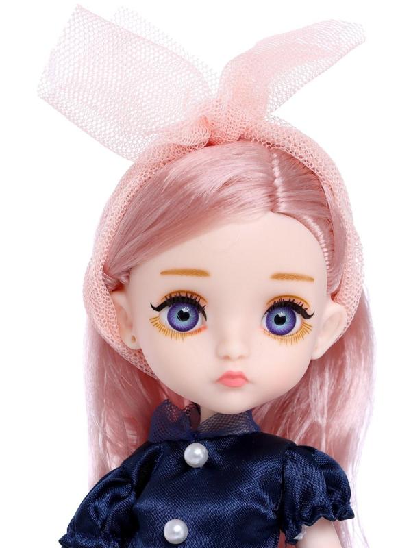 Кукла модная шарнирная «София» в платье, МИКС