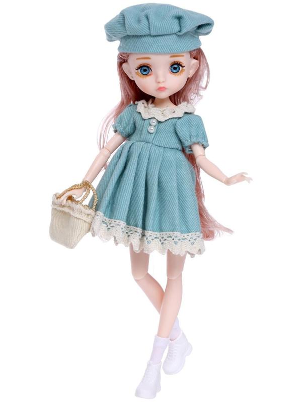 Кукла модная шарнирная «София» в платье, МИКС
