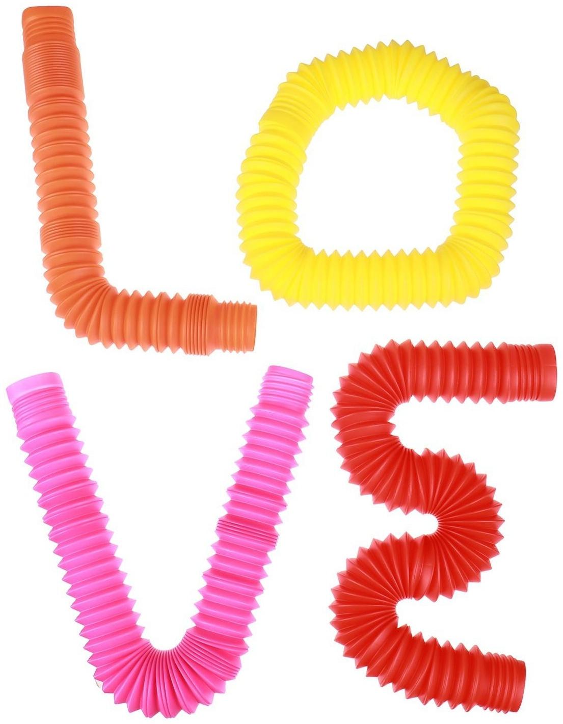 Игрушка-антистресс Pop Tubes, набор шт., цвета МИКС