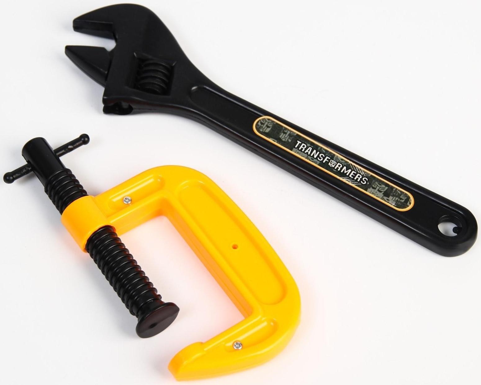 Набор строителя с инструментами игровой, 9 предметов, Трансформеры