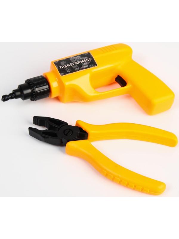 Набор строителя с инструментами игровой, 9 предметов, Трансформеры