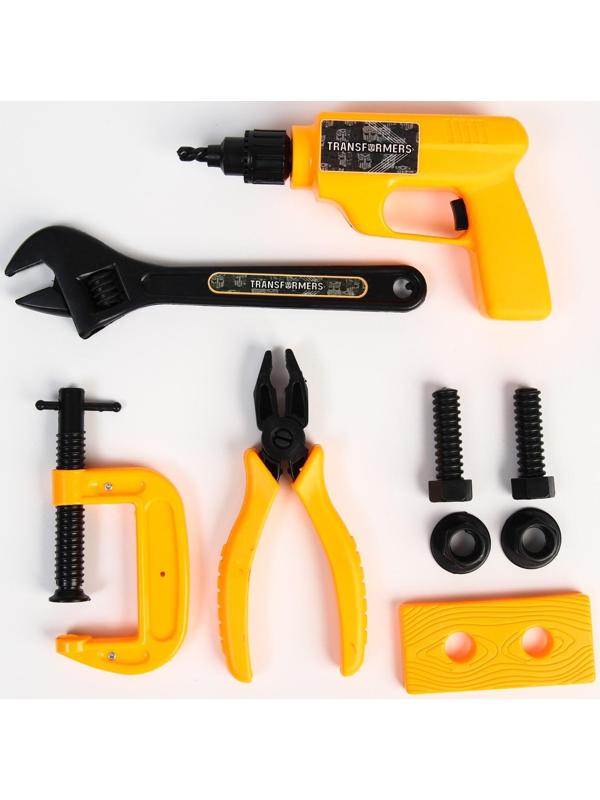 Набор строителя с инструментами игровой, 9 предметов, Трансформеры