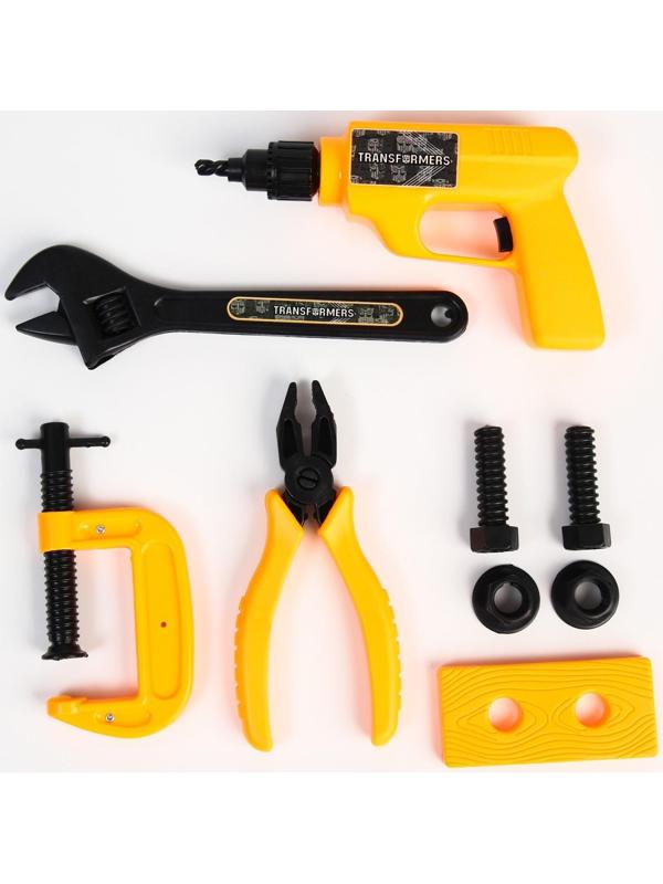 Набор строителя с инструментами игровой, 9 предметов, Трансформеры