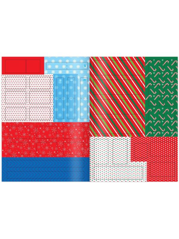 Набор новогодних аппликаций «Создаём праздничное настроение», 4 шт. по 20 стр.