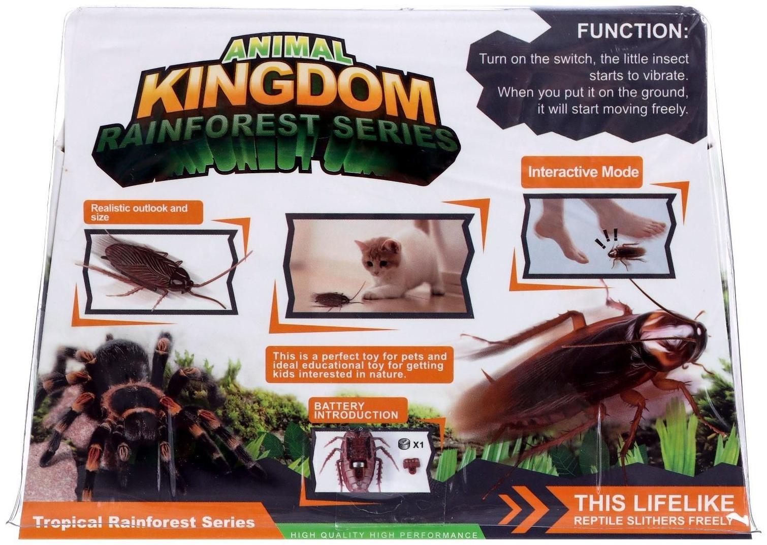 Жучок «Тарантул», работает от батареек