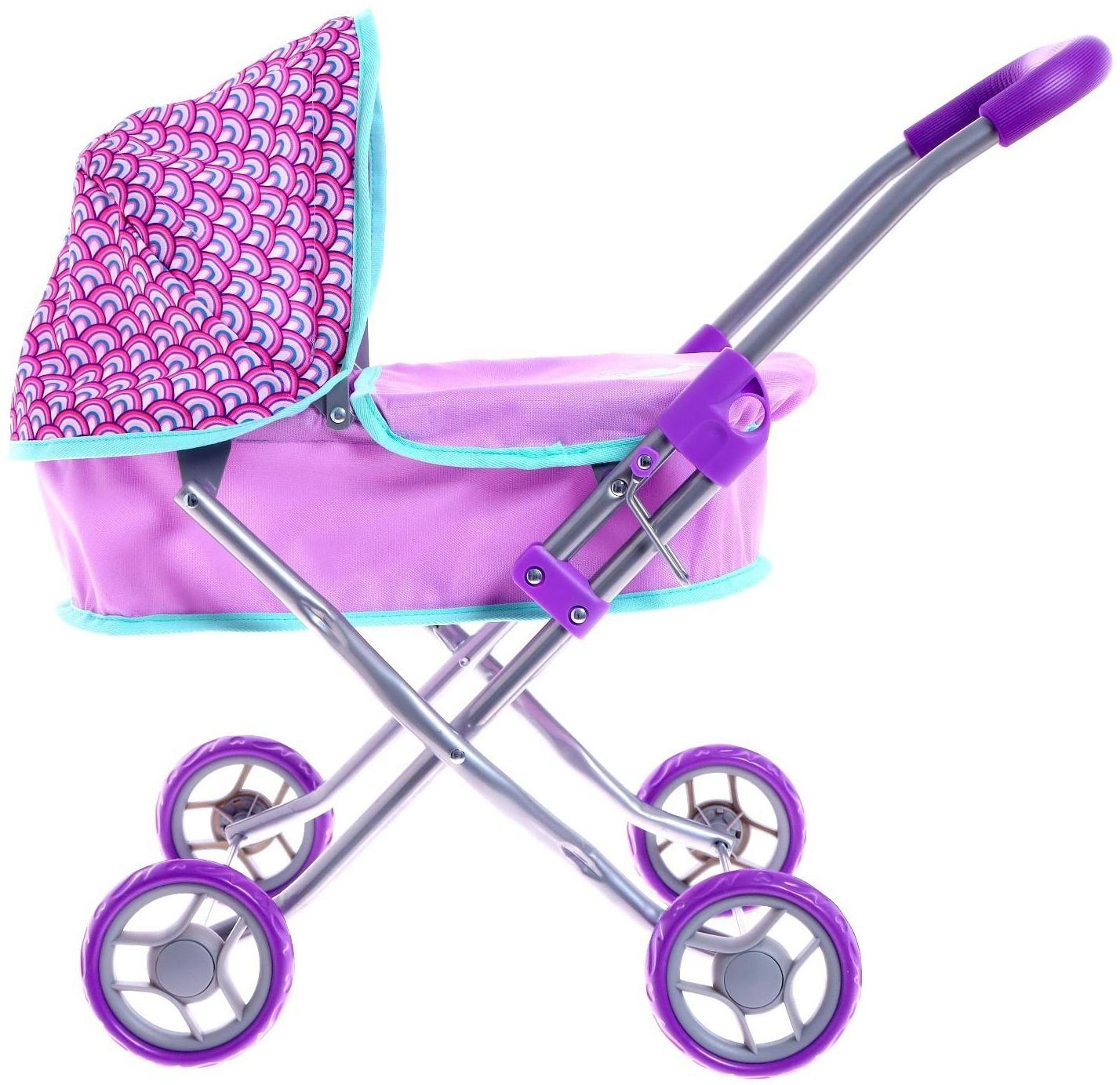 Коляска универсальная для кукол, металлический каркас