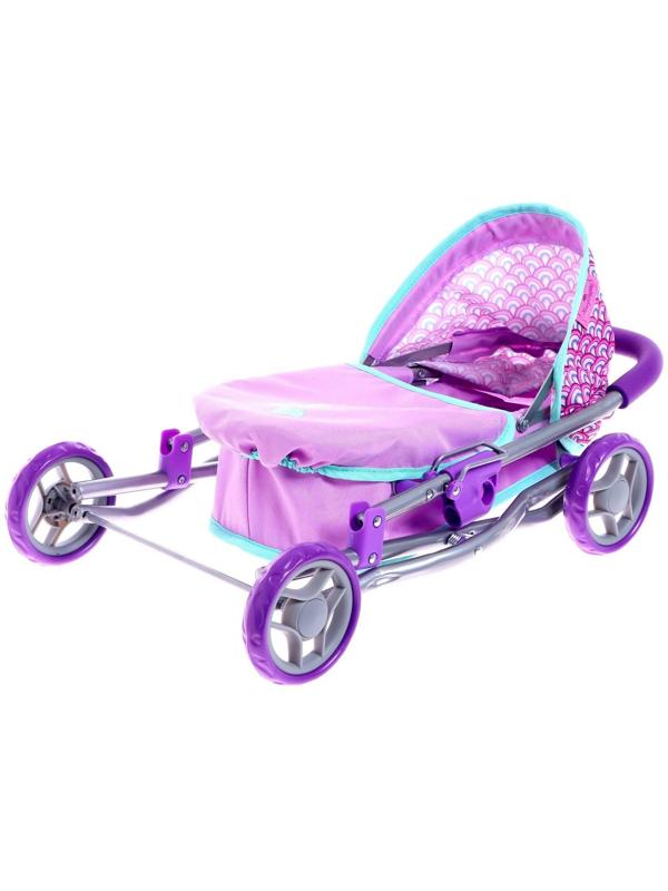 Коляска универсальная для кукол, металлический каркас