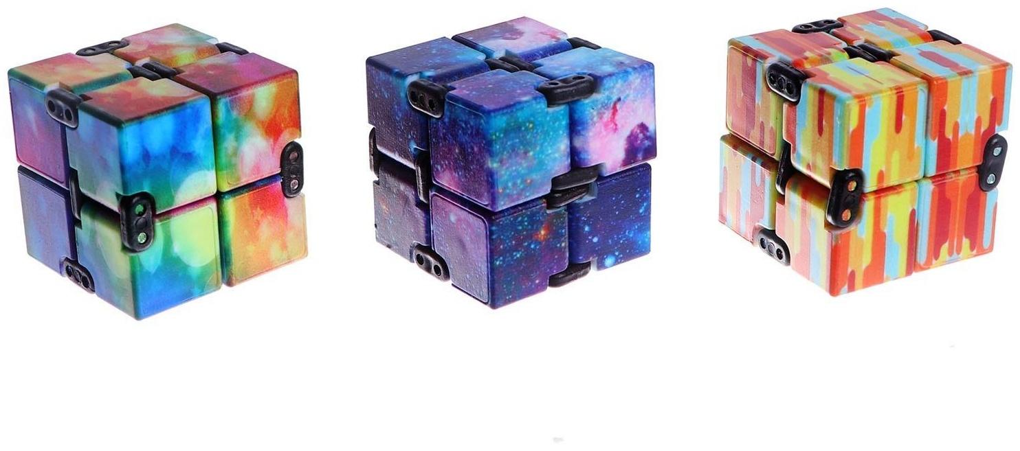 Кубик антистресс, цвета МИКС