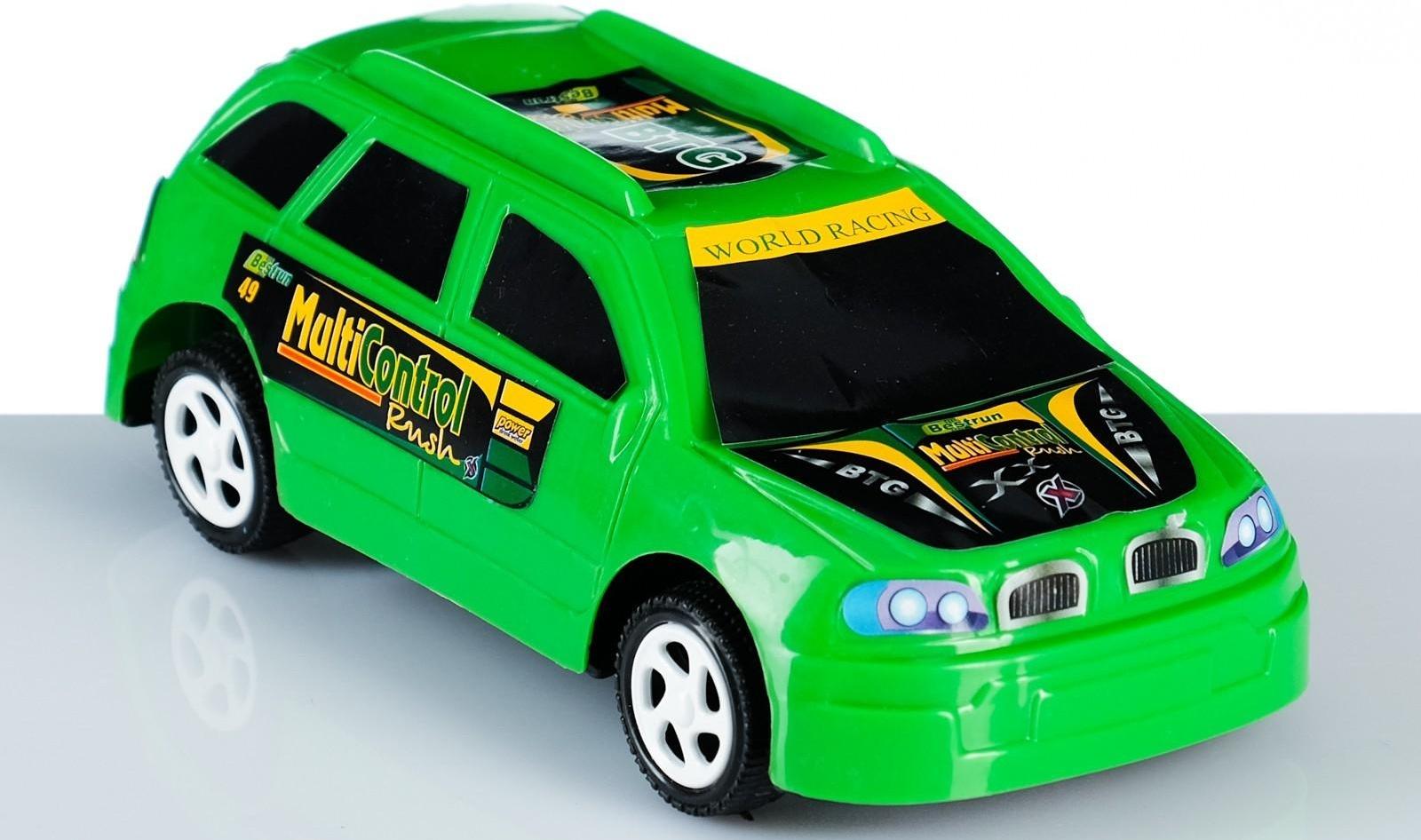 Машина гоночная, пластмассовая, 15 х 8 х 5 см, МИКС