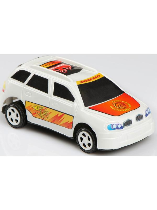 Машина гоночная, пластмассовая, 15 х 8 х 5 см, МИКС