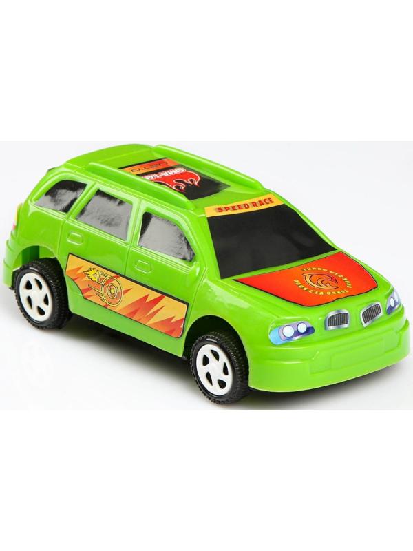 Машина гоночная, пластмассовая, 15 х 8 х 5 см, МИКС